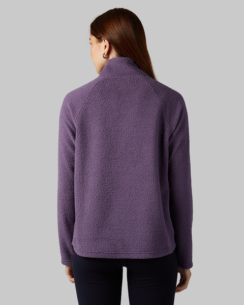 WOMEN'S SHORTHAIR SHERPA 1/4 ZIP TOP