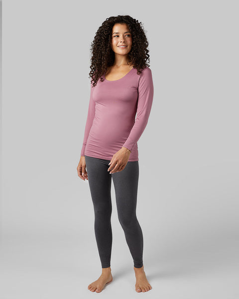 WOMEN'S LIGHTWEIGHT BASELAYER SCOOP TOP