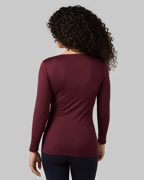 WOMEN'S LIGHTWEIGHT BASELAYER SCOOP TOP