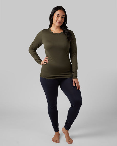 WOMEN'S LIGHTWEIGHT BASELAYER CREW TOP