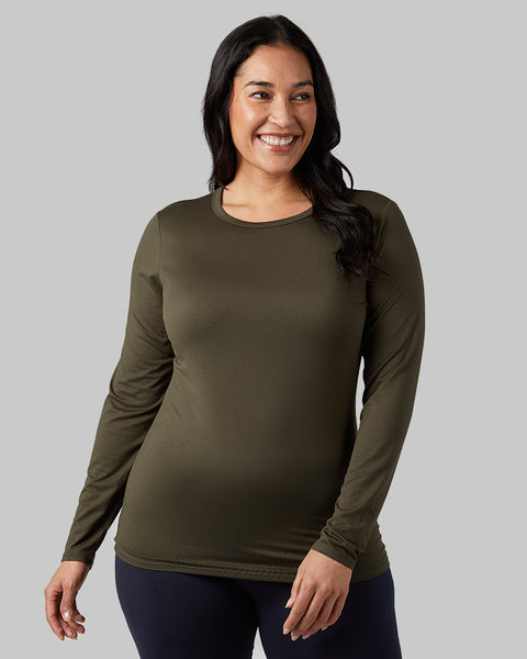 WOMEN'S LIGHTWEIGHT BASELAYER CREW TOP