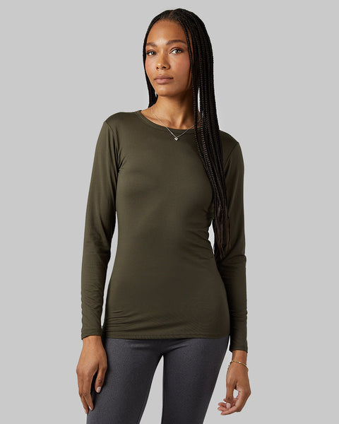 WOMEN'S LIGHTWEIGHT BASELAYER CREW TOP