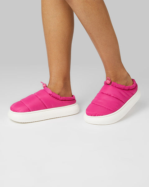 WOMEN'S INDOOR-OUTDOOR PUFFER SLIPPERS