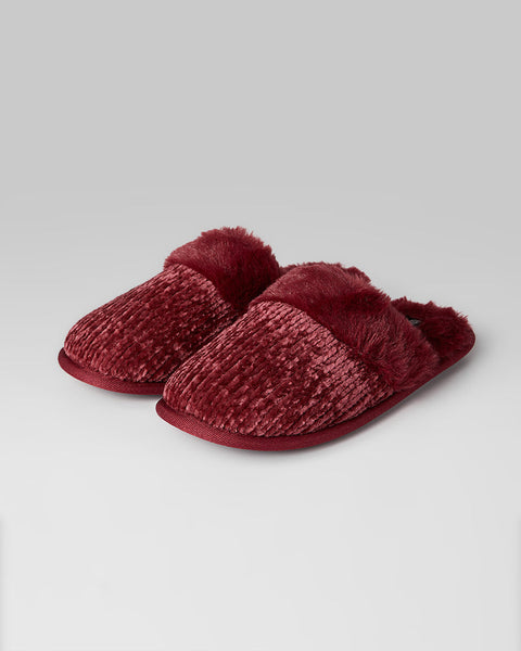 WOMEN'S COZY CHENILLE SLIPPERS