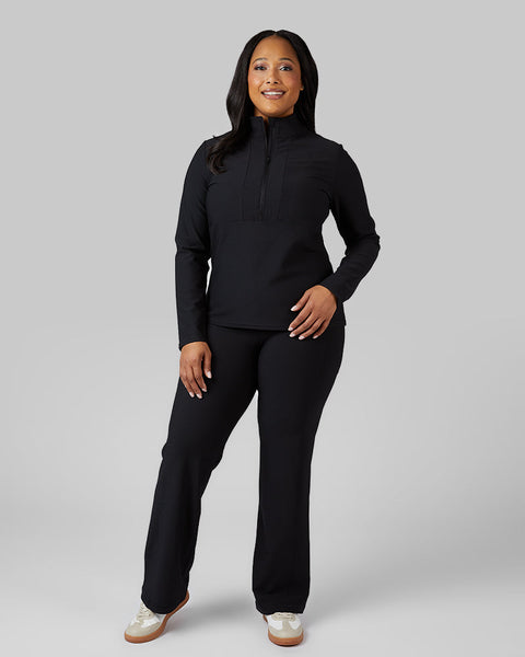 WOMEN'S ACTIVE RIB ½ ZIP TOP