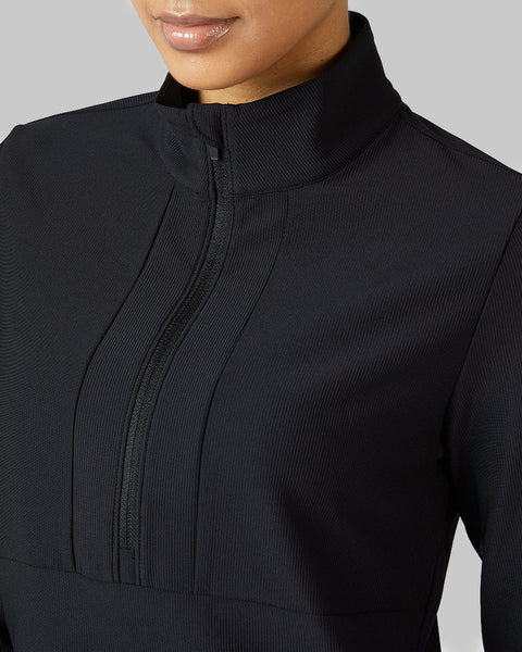 WOMEN'S ACTIVE RIB ½ ZIP TOP