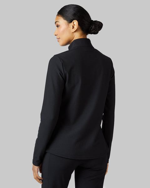 WOMEN'S ACTIVE RIB ½ ZIP TOP