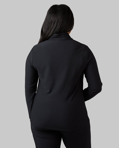 WOMEN'S ACTIVE RIB ½ ZIP TOP
