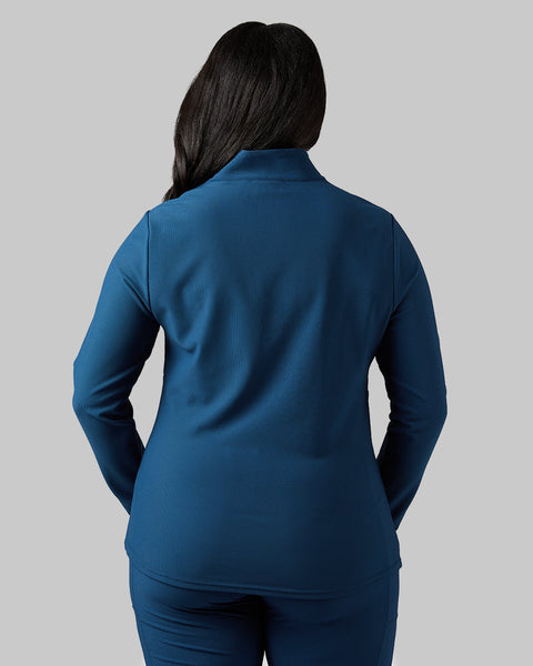 WOMEN'S ACTIVE RIB ½ ZIP TOP