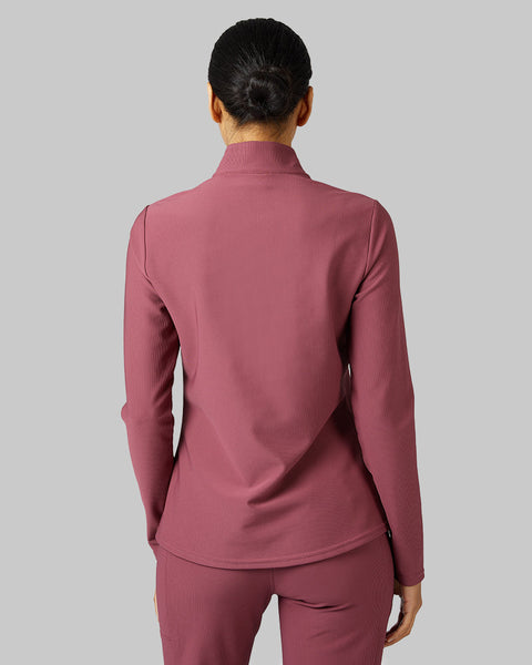 WOMEN'S ACTIVE RIB ½ ZIP TOP