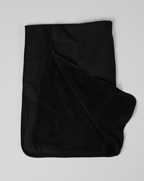 WOMEN'S FLEECE-LINED SHERPA WEARABLE BLANKET