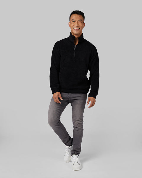 MEN'S THERMAL FLEECE 1/4 ZIP TOP