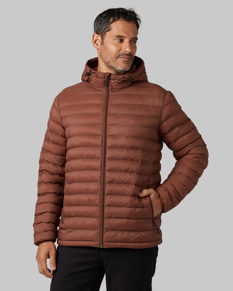 MEN'S LIGHTWEIGHT PACKABLE HOODED JACKET