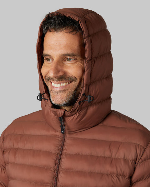 MEN'S LIGHTWEIGHT PACKABLE HOODED JACKET