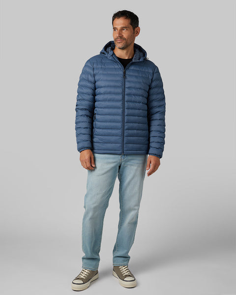 MEN'S LIGHTWEIGHT PACKABLE HOODED JACKET