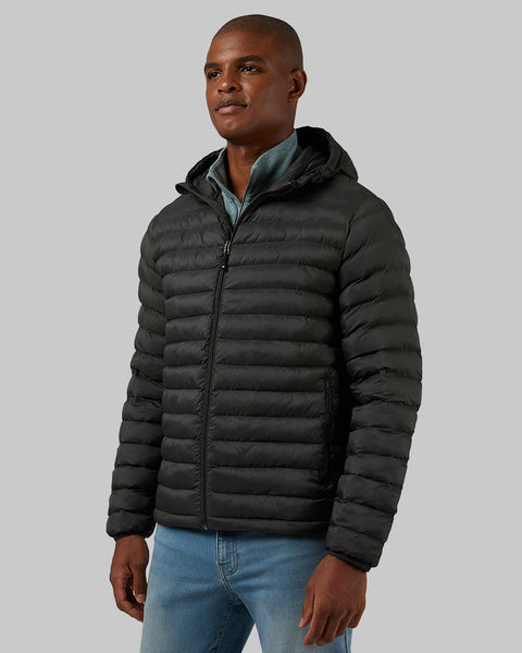 MEN'S LIGHTWEIGHT PACKABLE HOODED JACKET