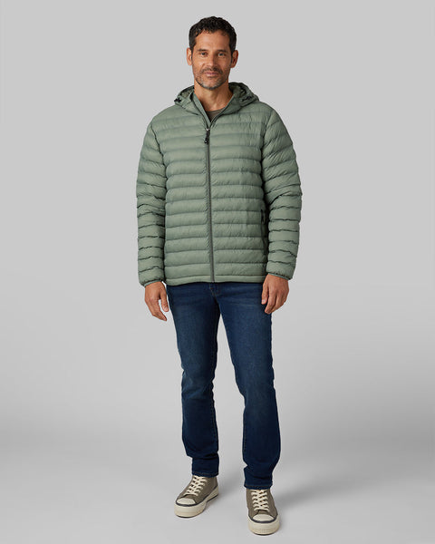 MEN'S LIGHTWEIGHT PACKABLE HOODED JACKET