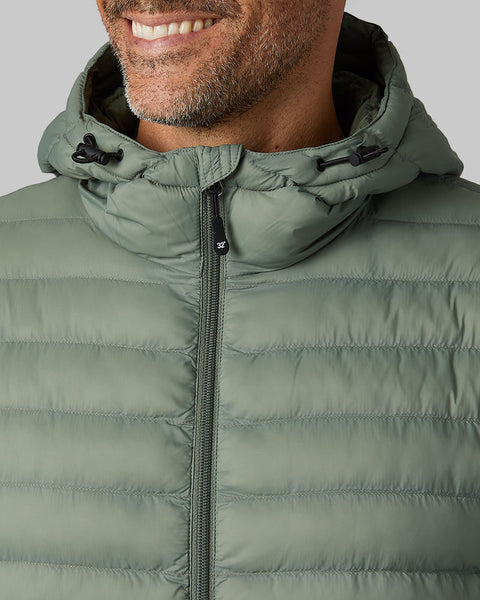 MEN'S LIGHTWEIGHT PACKABLE HOODED JACKET