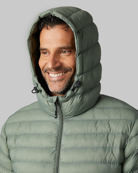 MEN'S LIGHTWEIGHT PACKABLE HOODED JACKET