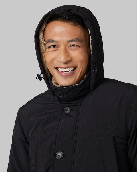 MEN'S COMMUTER TECH SHERPA-LINED PARKA
