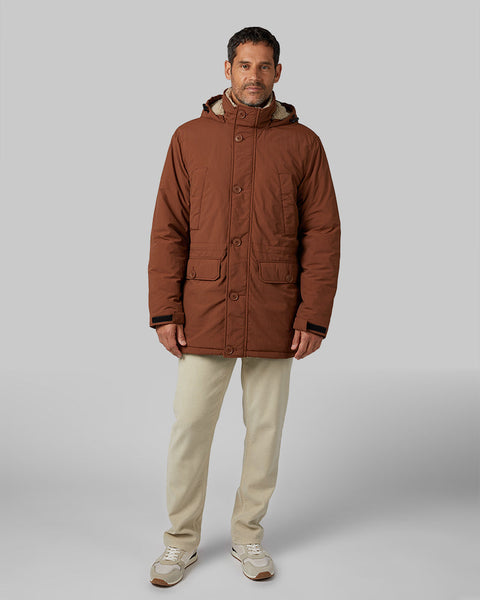 MEN'S COMMUTER TECH SHERPA-LINED PARKA