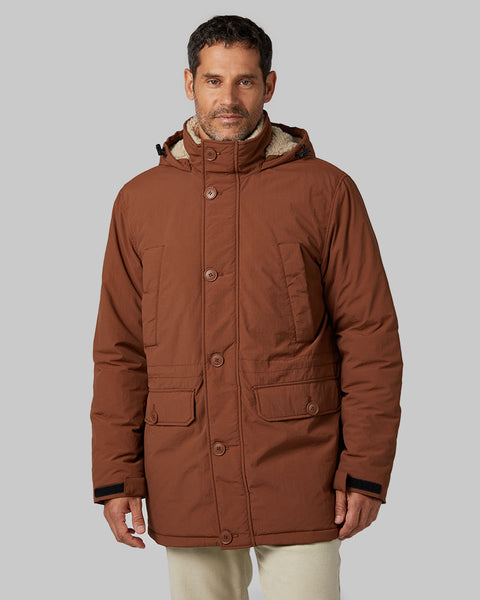 MEN'S COMMUTER TECH SHERPA-LINED PARKA