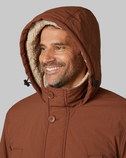 MEN'S COMMUTER TECH SHERPA-LINED PARKA