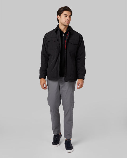 MEN'S COMMUTER TECH FLEECE-LINED SHIRT JACKET