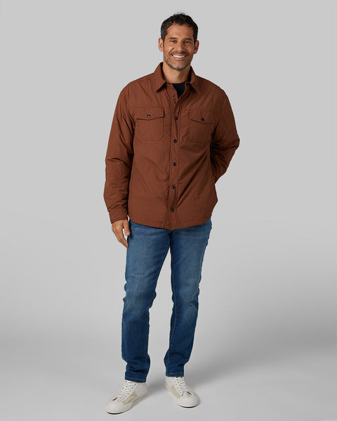 MEN'S COMMUTER TECH FLEECE-LINED SHIRT JACKET
