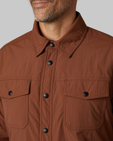 MEN'S COMMUTER TECH FLEECE-LINED SHIRT JACKET