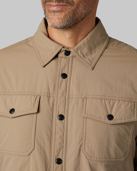 MEN'S COMMUTER TECH FLEECE-LINED SHIRT JACKET