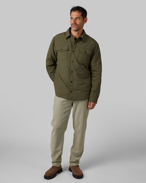 MEN'S COMMUTER TECH FLEECE-LINED SHIRT JACKET