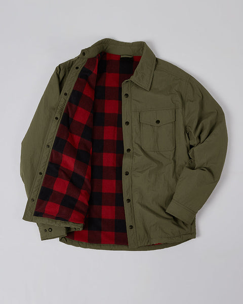 MEN'S COMMUTER TECH FLEECE-LINED SHIRT JACKET