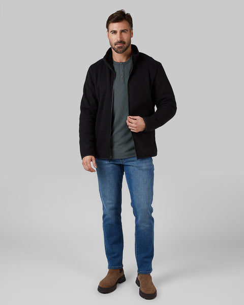MEN'S CLOUD FLEECE SHERPA-LINED FULL ZIP