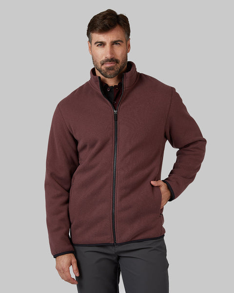 MEN'S CLOUD FLEECE SHERPA-LINED FULL ZIP