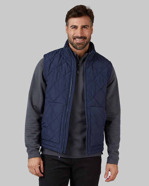 MEN'S DIAMOND QUILTED VEST