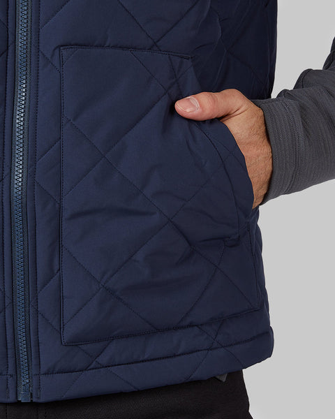 MEN'S DIAMOND QUILTED VEST