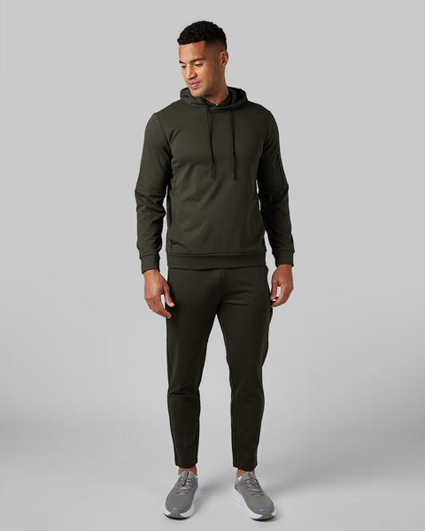 MEN'S SOFT STRETCH TERRY PULLOVER HOODIE