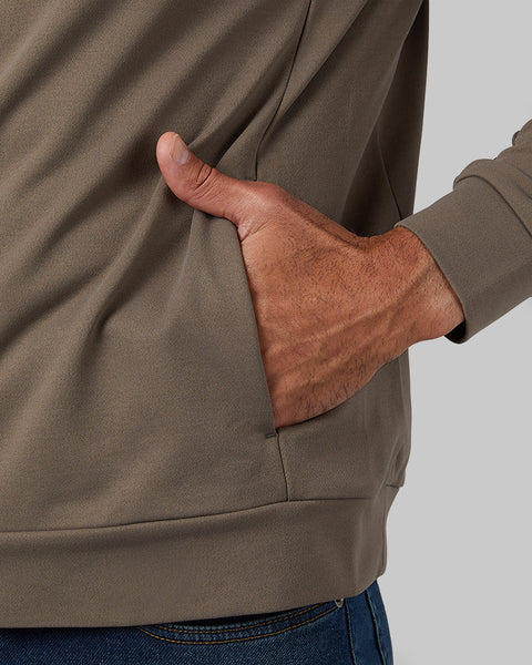 MEN'S SOFT STRETCH TERRY PULLOVER HOODIE