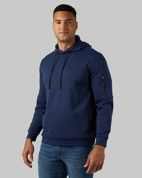 MEN'S SOFT STRETCH TERRY PULLOVER HOODIE