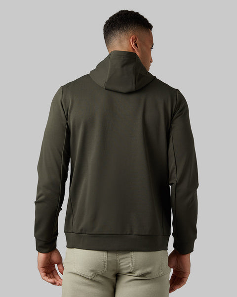 MEN'S SOFT STRETCH TERRY FULL-ZIP HOODIE
