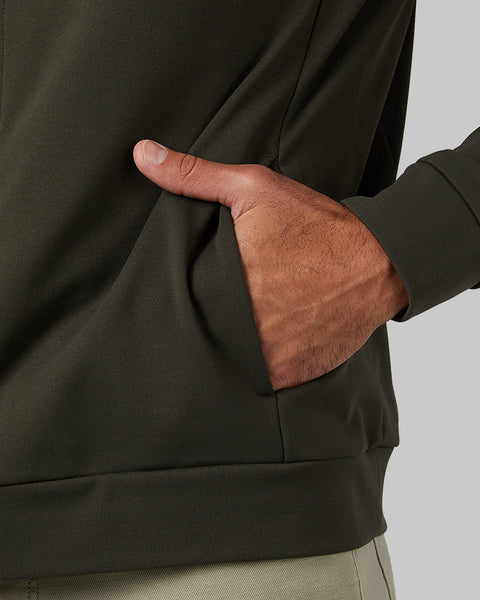 MEN'S SOFT STRETCH TERRY FULL-ZIP HOODIE