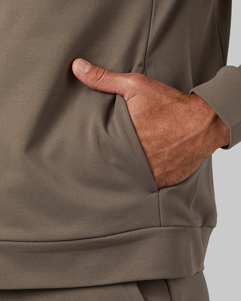 MEN'S SOFT STRETCH TERRY FULL-ZIP HOODIE