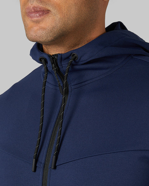 MEN'S SOFT STRETCH TERRY FULL-ZIP HOODIE