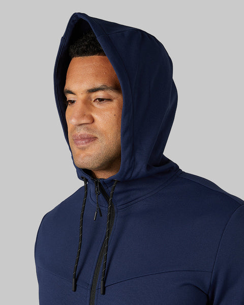 MEN'S SOFT STRETCH TERRY FULL-ZIP HOODIE