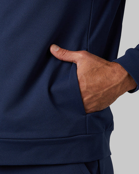 MEN'S SOFT STRETCH TERRY FULL-ZIP HOODIE