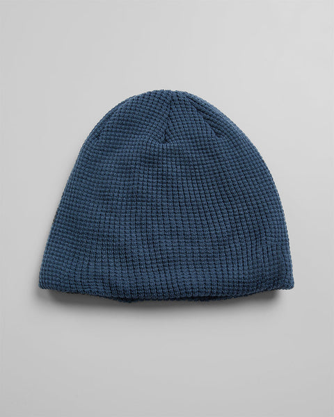 WAFFLE SHERPA-LINED BEANIE