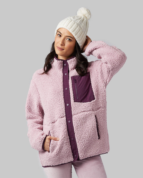 CABLE KNIT POM BEANIE