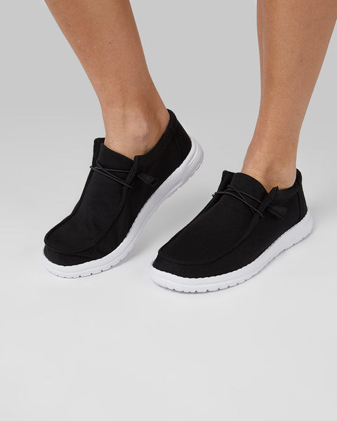 WOMEN'S CANVAS SLIP-ON SHOES