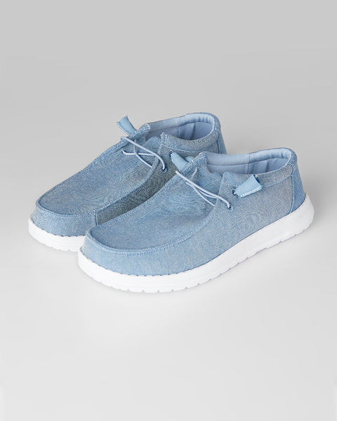 WOMEN'S CANVAS SLIP-ON SHOES